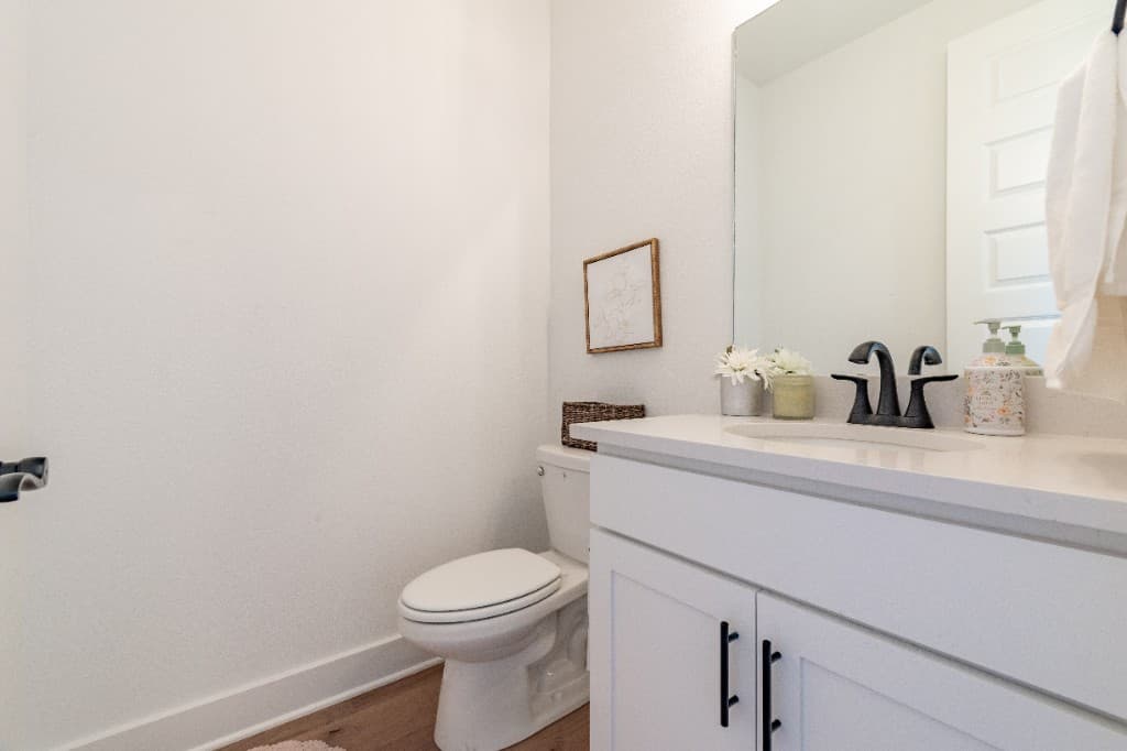 Jenkins Avenue — first-floor powder room